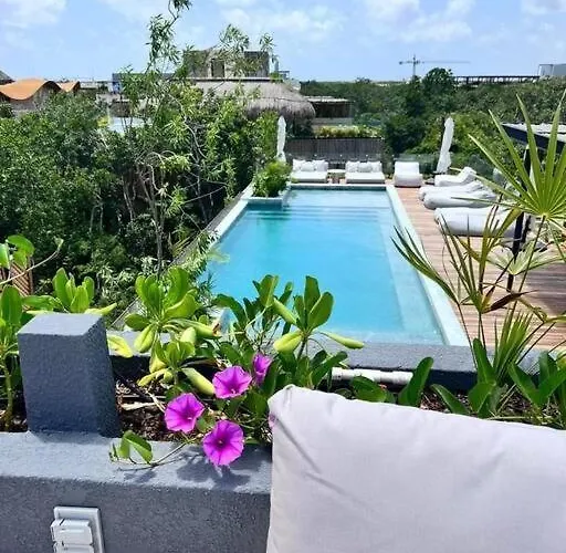 Apartamento 5 Star Luxury Penthouse /private Pool/cenote Pool