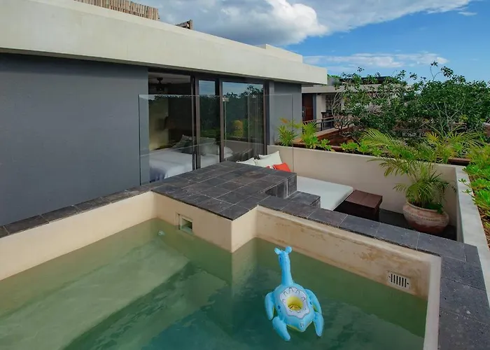 Apartamento 5 Star Luxury Penthouse /private Pool/cenote Pool Tulum
