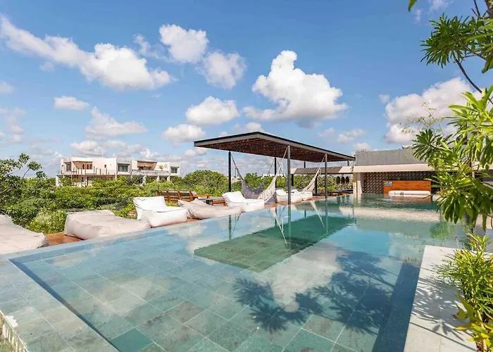 5 Star Luxury Penthouse /private Pool/cenote Pool Apartamento *