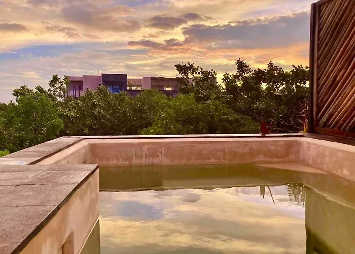 Apartamento 5 Star Luxury Penthouse /private Pool/cenote Pool *