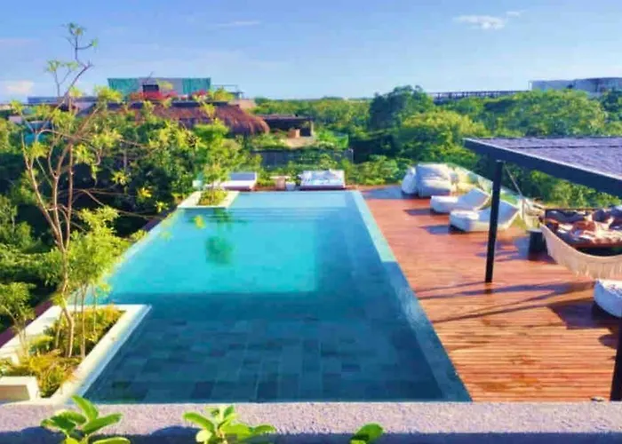 5 Star Luxury Penthouse /private Pool/cenote Pool *