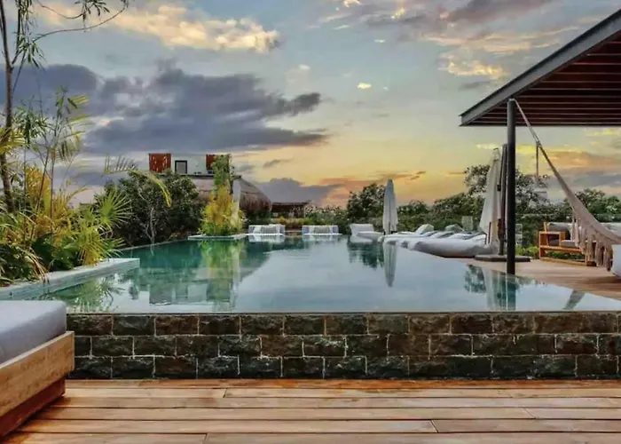 Apartamento 5 Star Luxury Penthouse /private Pool/cenote Pool Tulum