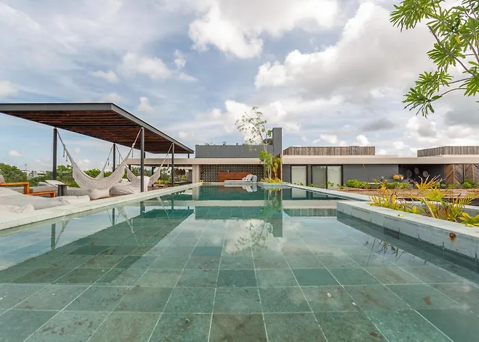 5 Star Luxury Penthouse /private Pool/cenote Pool Apartamento Tulum